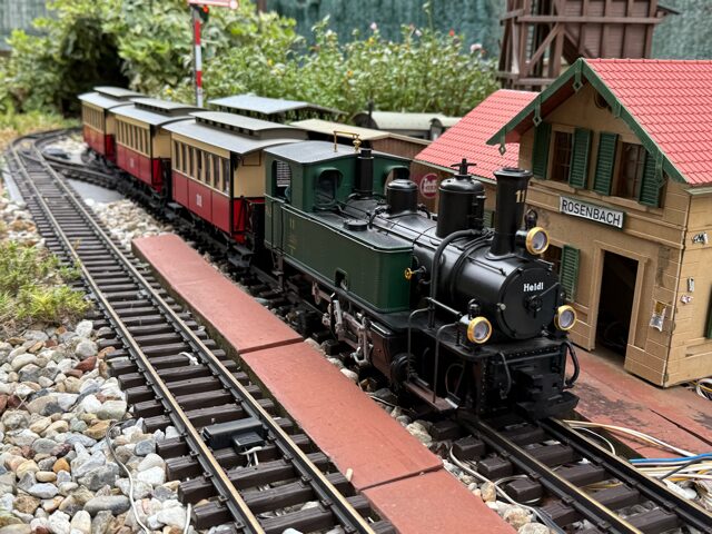 LGB 20272 RhB Heidi G 3/4 Steam Loco, 11 w/Sound
