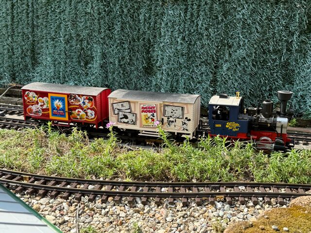 LGB 44358 ©Disney Steamboat Willie Disney Mickey Mouse Boxcar
LGB 44357 ©Disney Donald Duck Boxcar
LGB 25211 Steiff® Stainz Loco