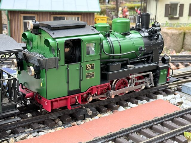 LGB 28005 Rügen Bäder Railroad Road Number Mh 52 Steam Locomotive