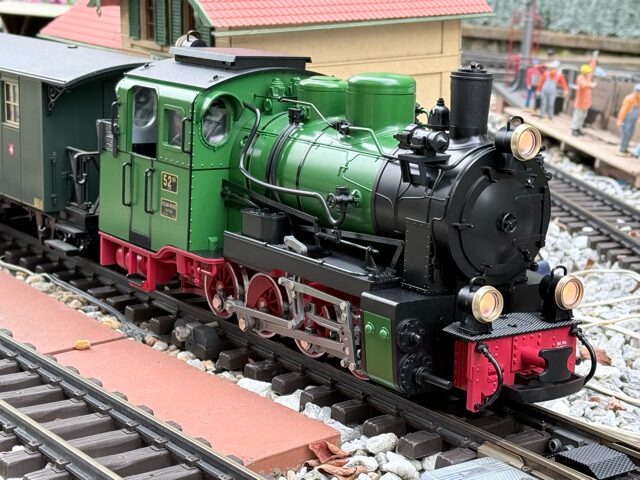 LGB 28005 Rügen Bäder Railroad Road Number Mh 52 Steam Locomotive