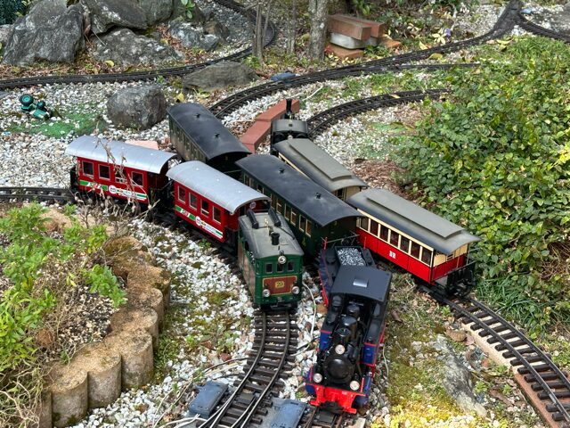 LGB 22500 Fiery Elias TramLGB 24266 Nicki & Frank SLGB 21741.2 Spreewald 99 5633 Histrical Starter Set