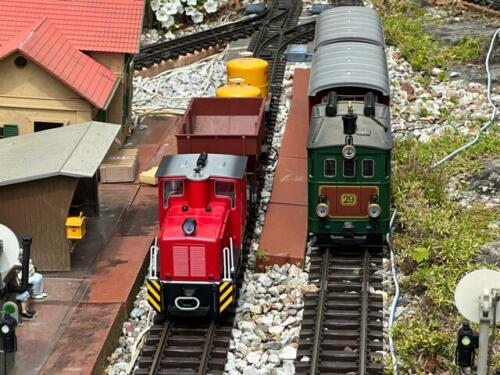 LGB 22500 Fiery Elias TramLGB 23600 DB-Diesellok V14 107